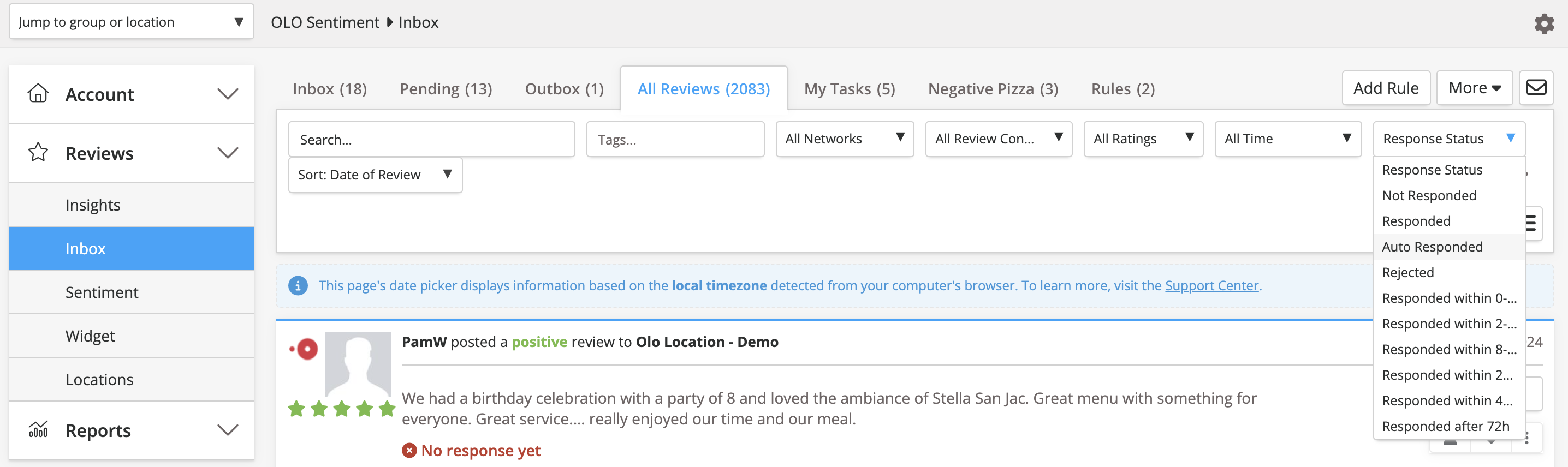 Olo Sentiment - Auto Respond - Viewing Responses 2.png